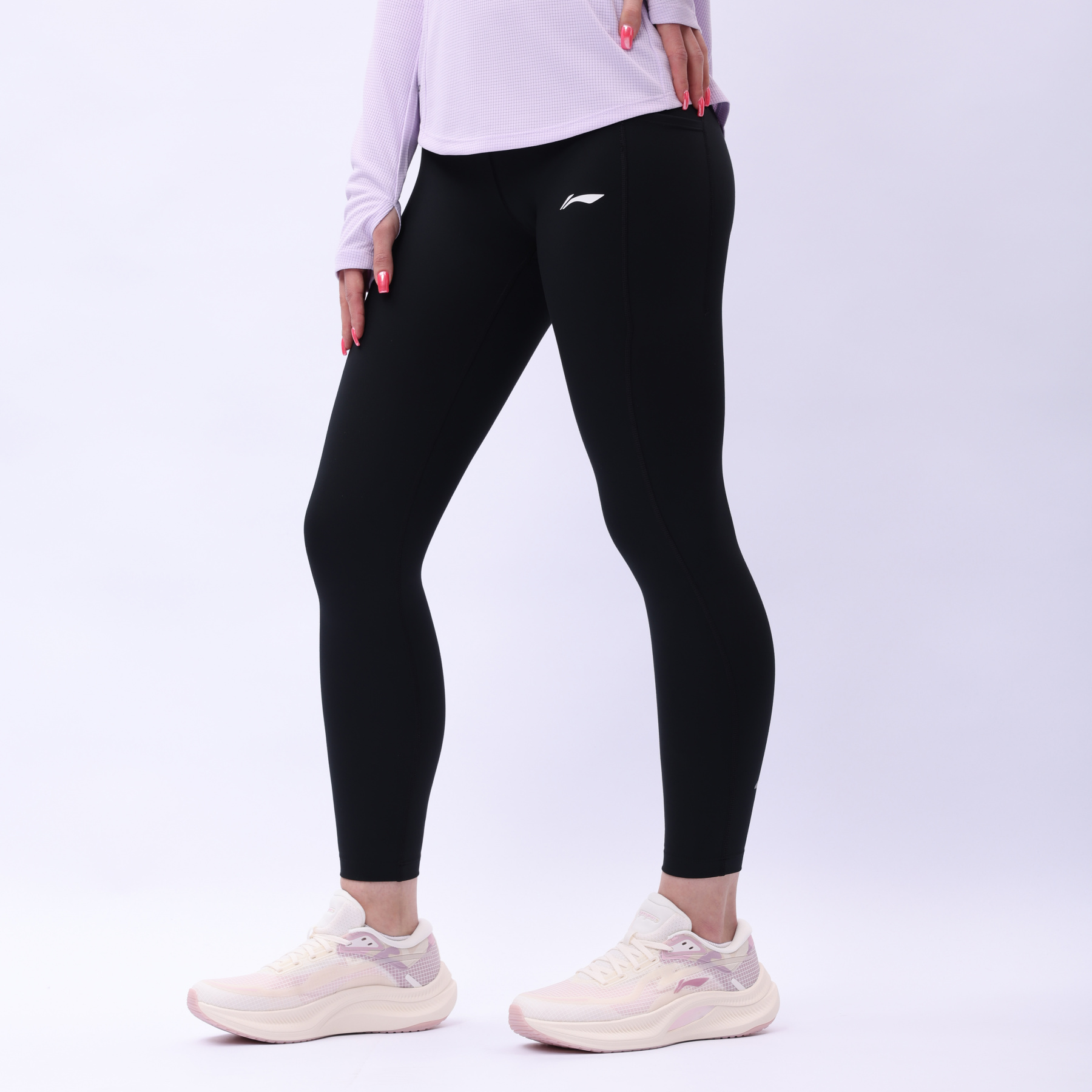 AULV006-3 Тайтсы Jogging черный