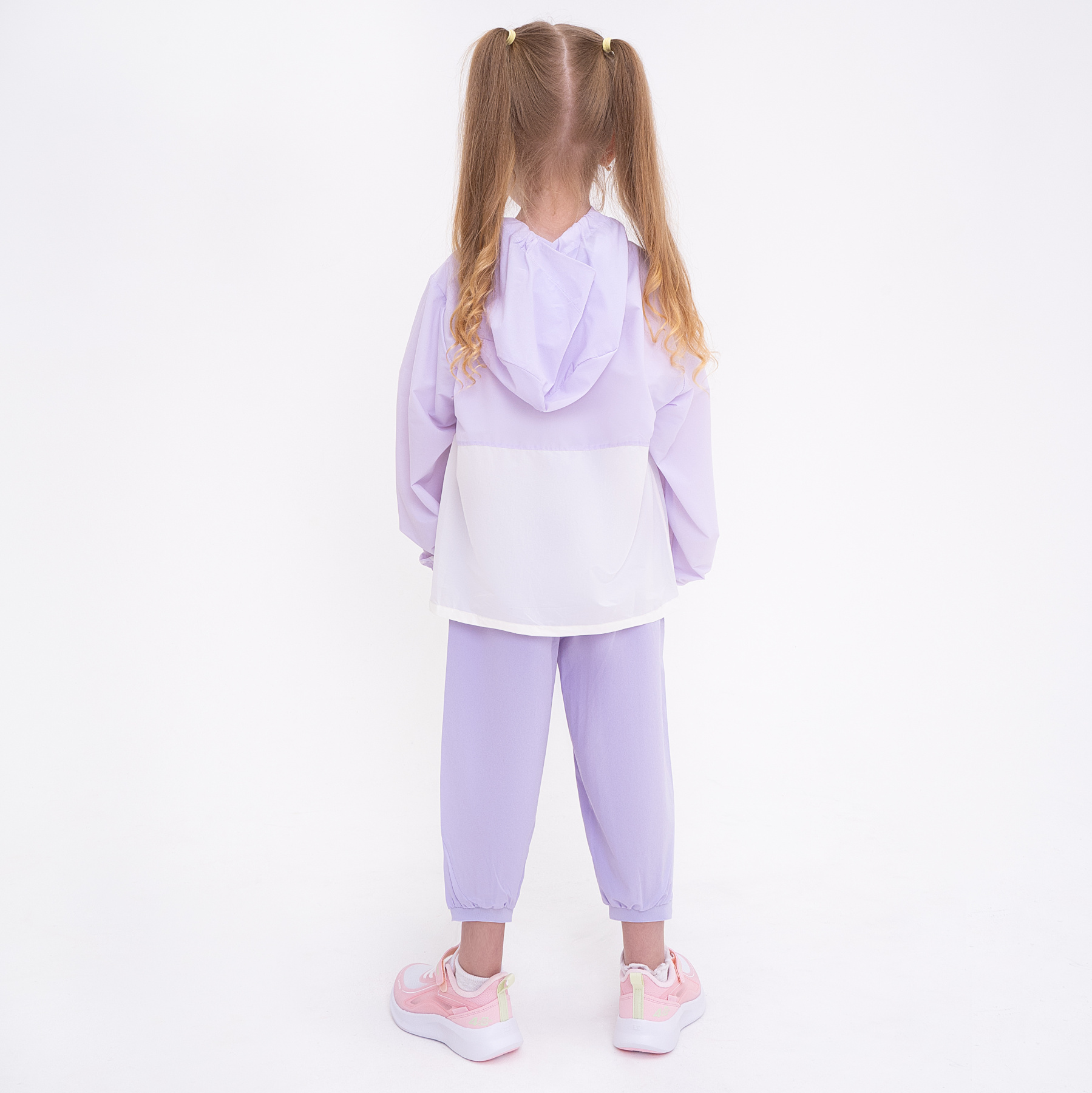 YKQU002-2 Брюки спортивные Kids фиолетовые