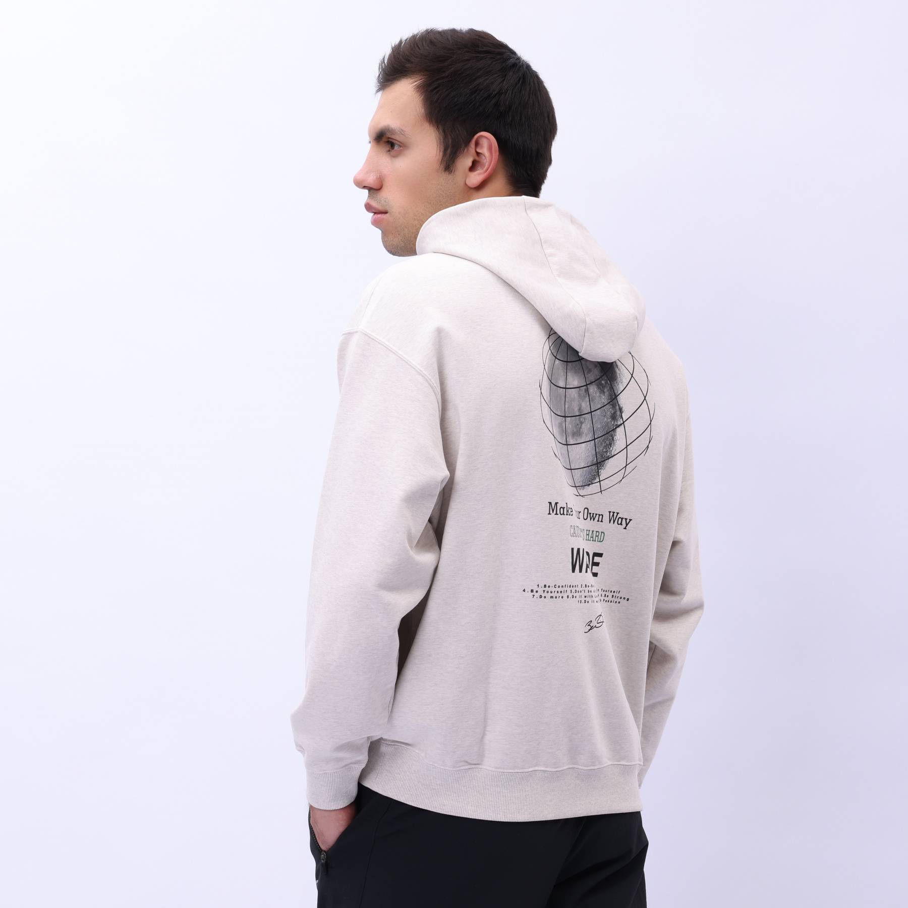 AWDV043-2 Толстовка Wade Lifestyle серая