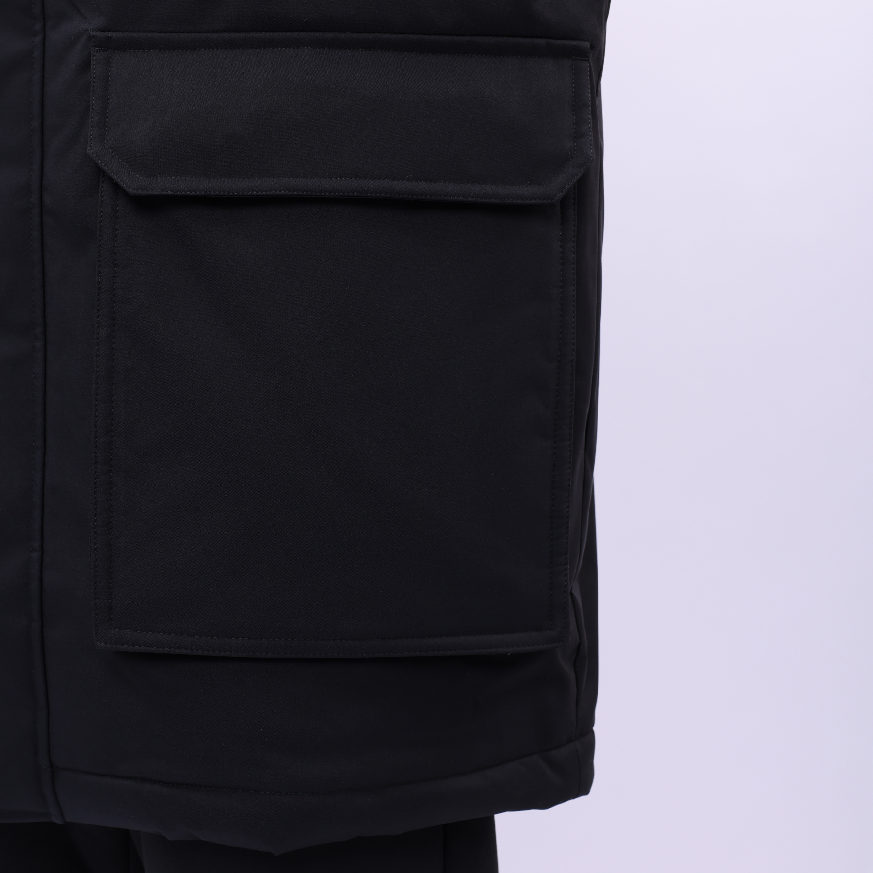 AYMU361-1 Пуховик Urban Sports чёрный
