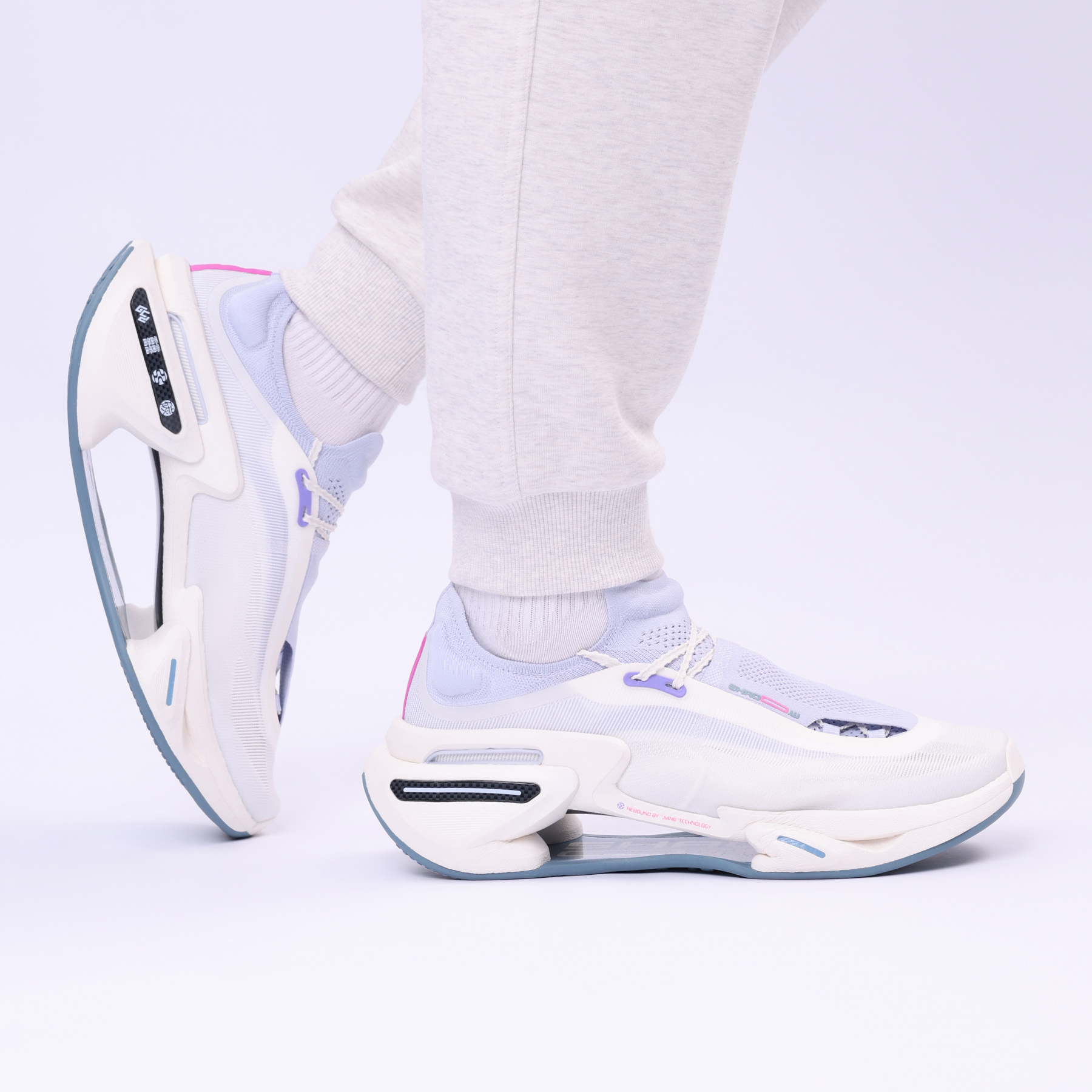 ARRV001-1 Беговые кроссовки Shadow 3 голубые