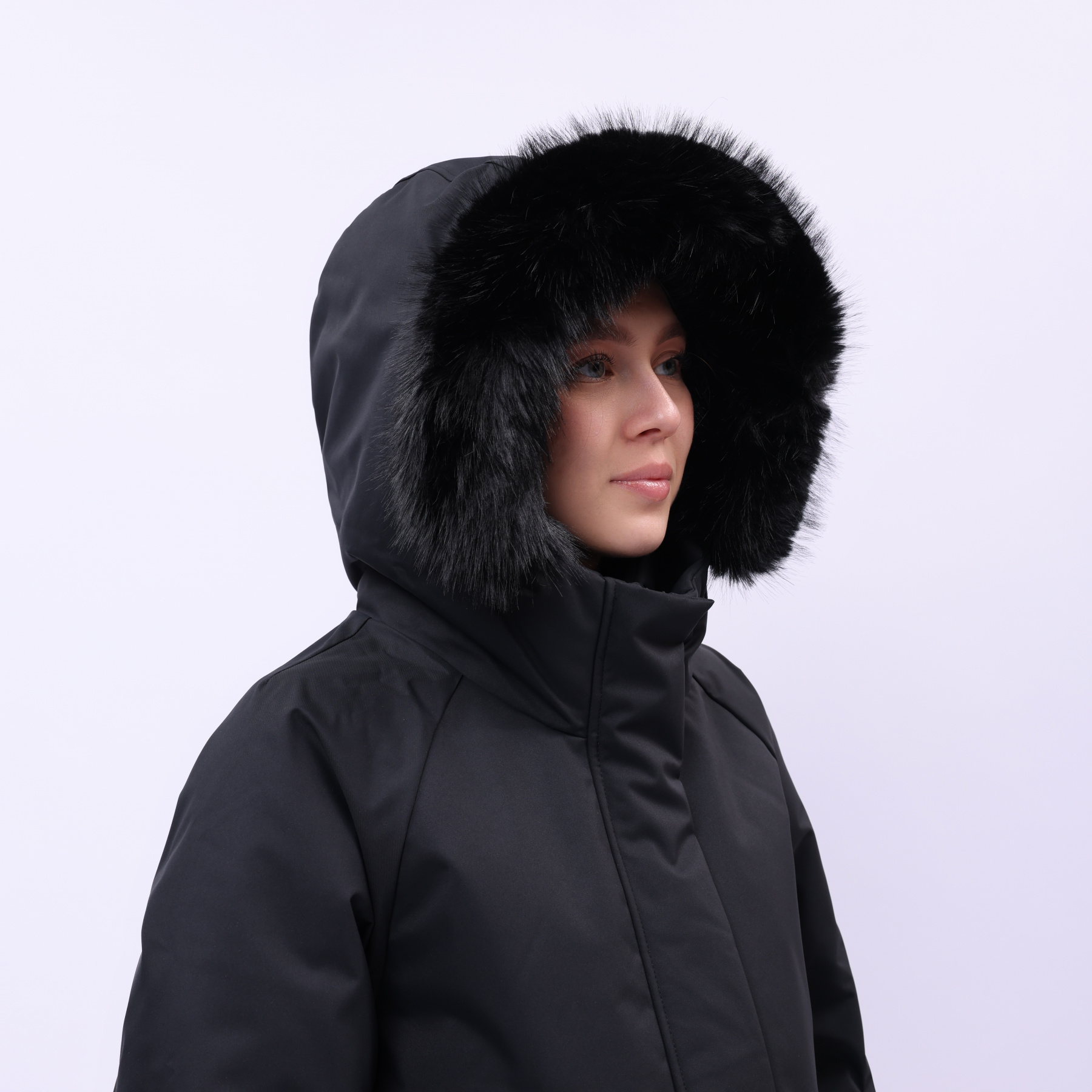 AYMU190-3 Пуховик Urban Sports чёрный