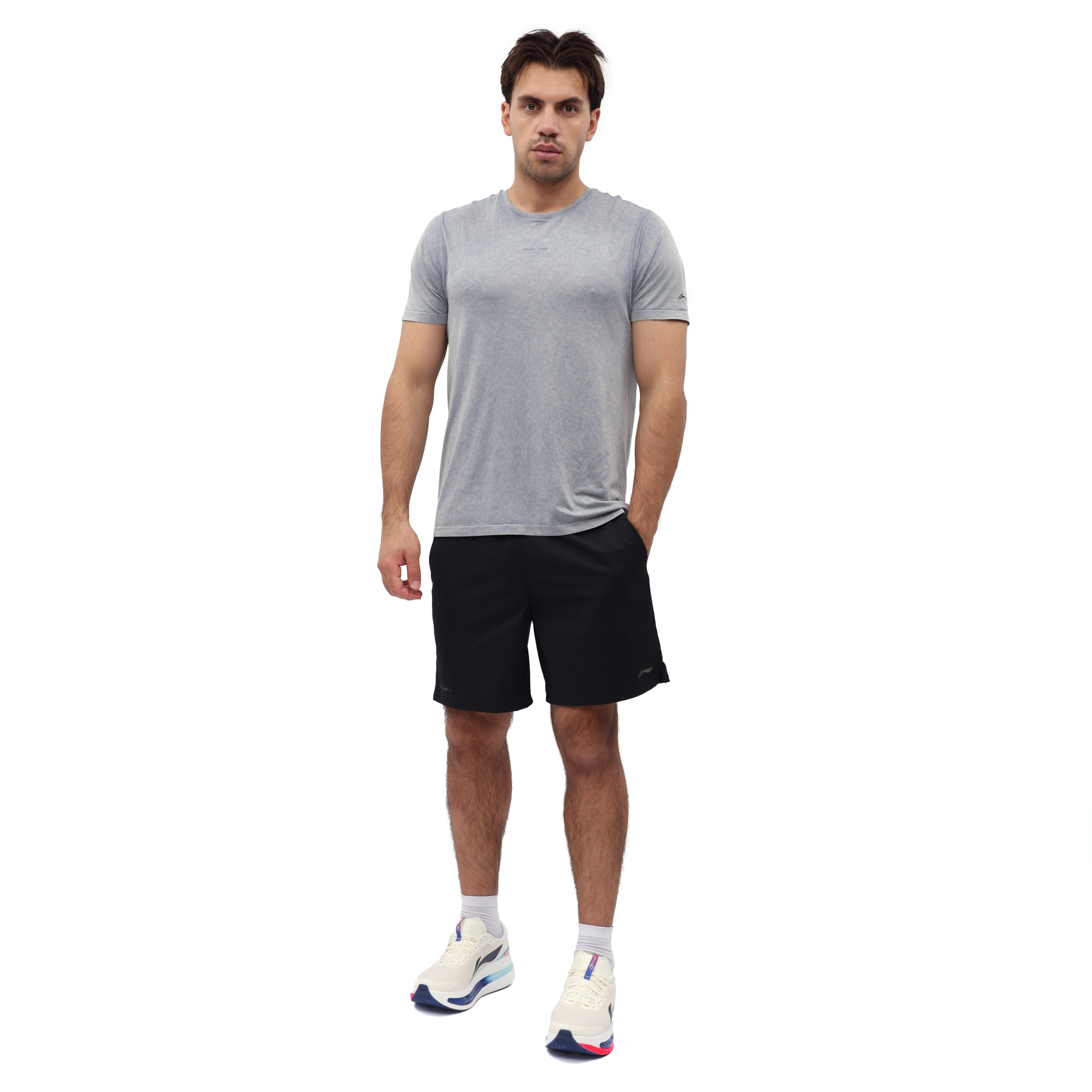 ATSW459-1 Футболка Workout синий