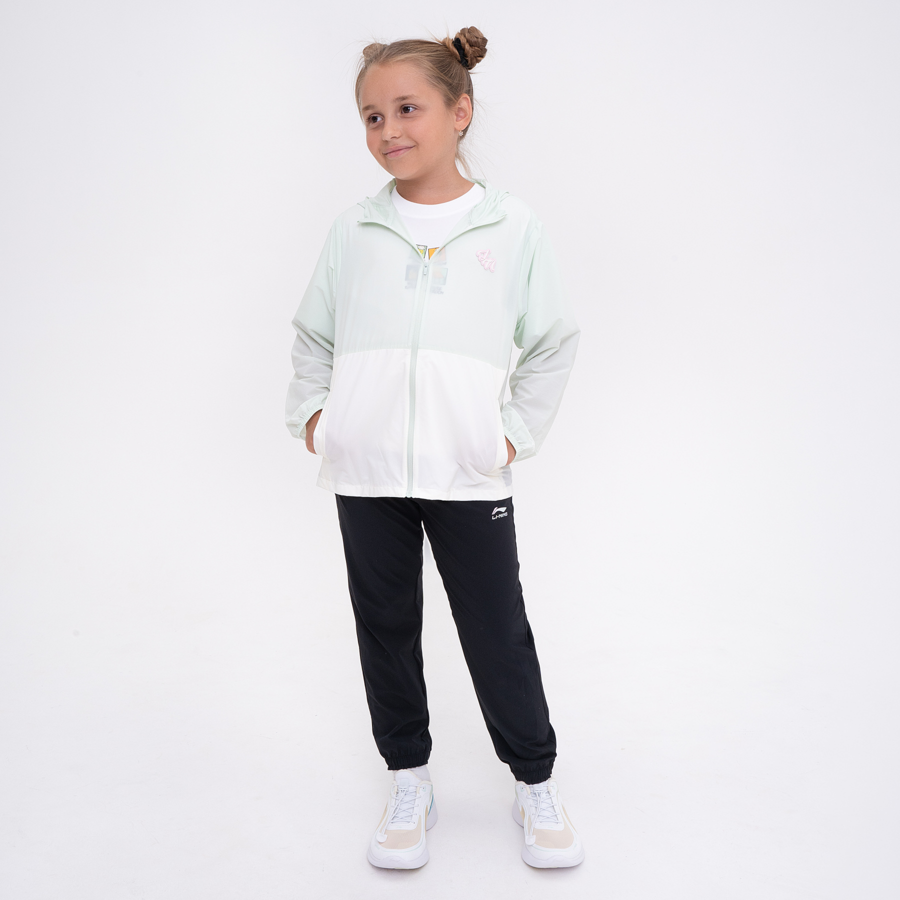 YFDU162-3 Ветровка Kids белая