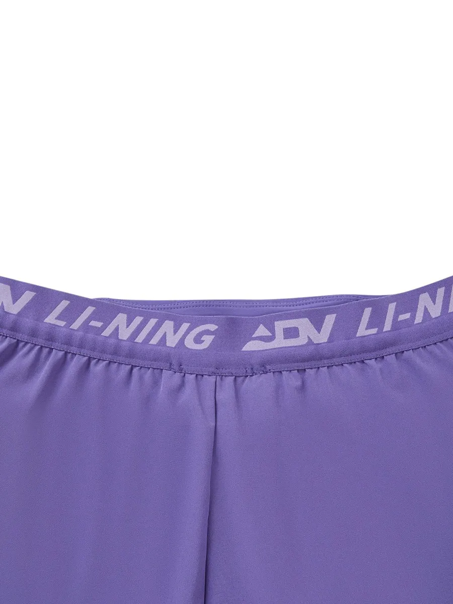 AKSW602-2 Брюки спортивные Trail Running фиолетовый