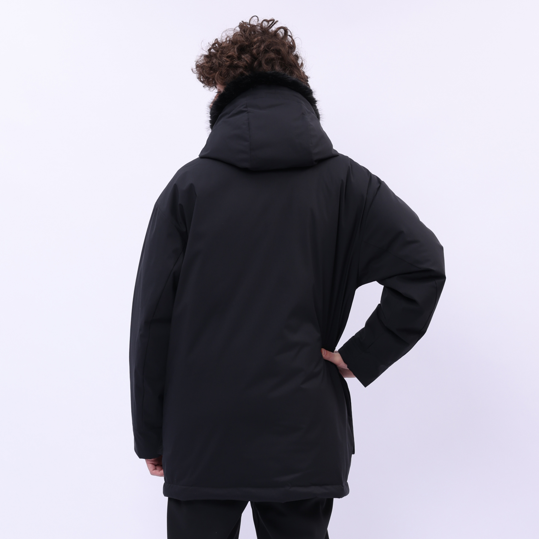 AYMU361-1 Пуховик Urban Sports чёрный