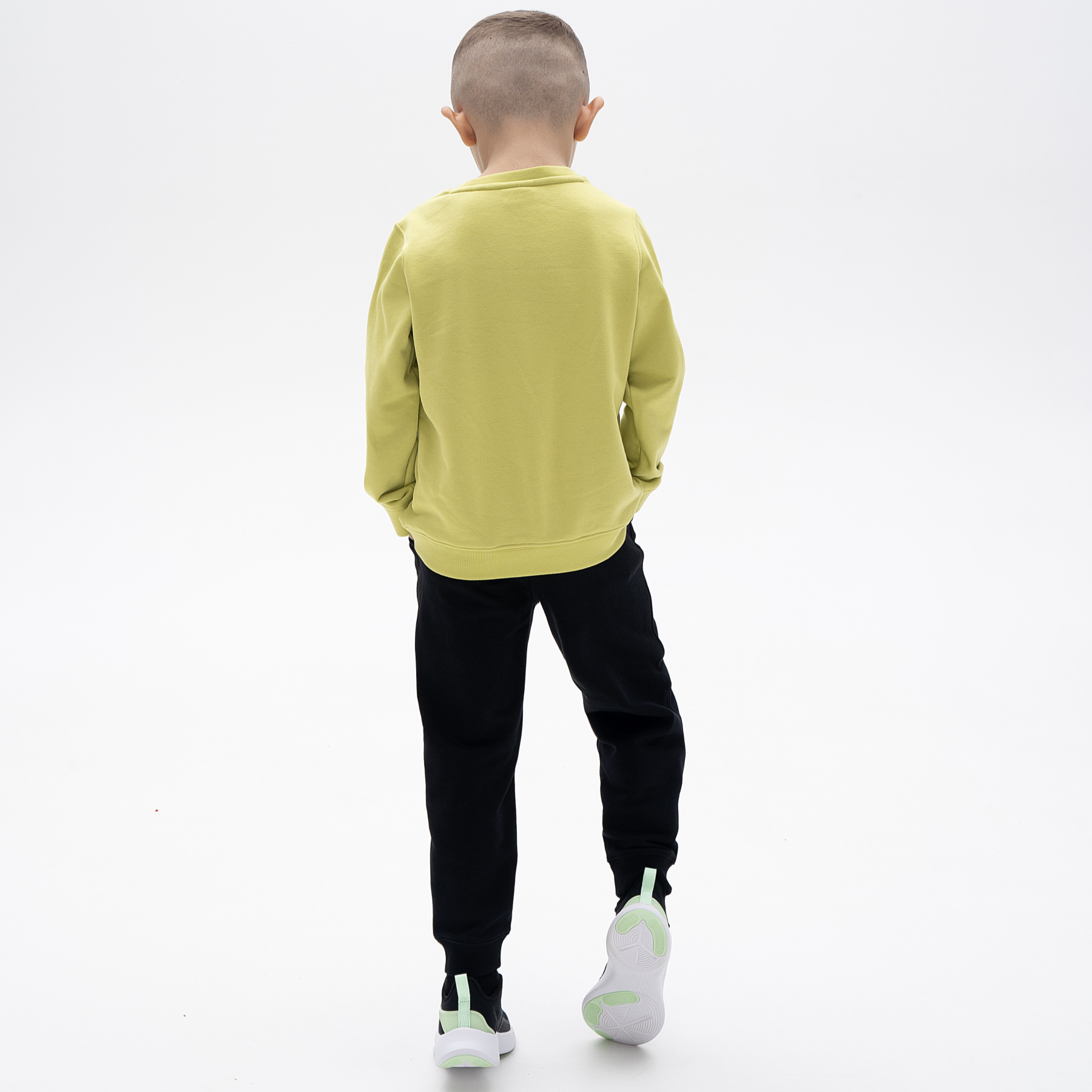 YWDU071-3 Свитшот Kids зеленый