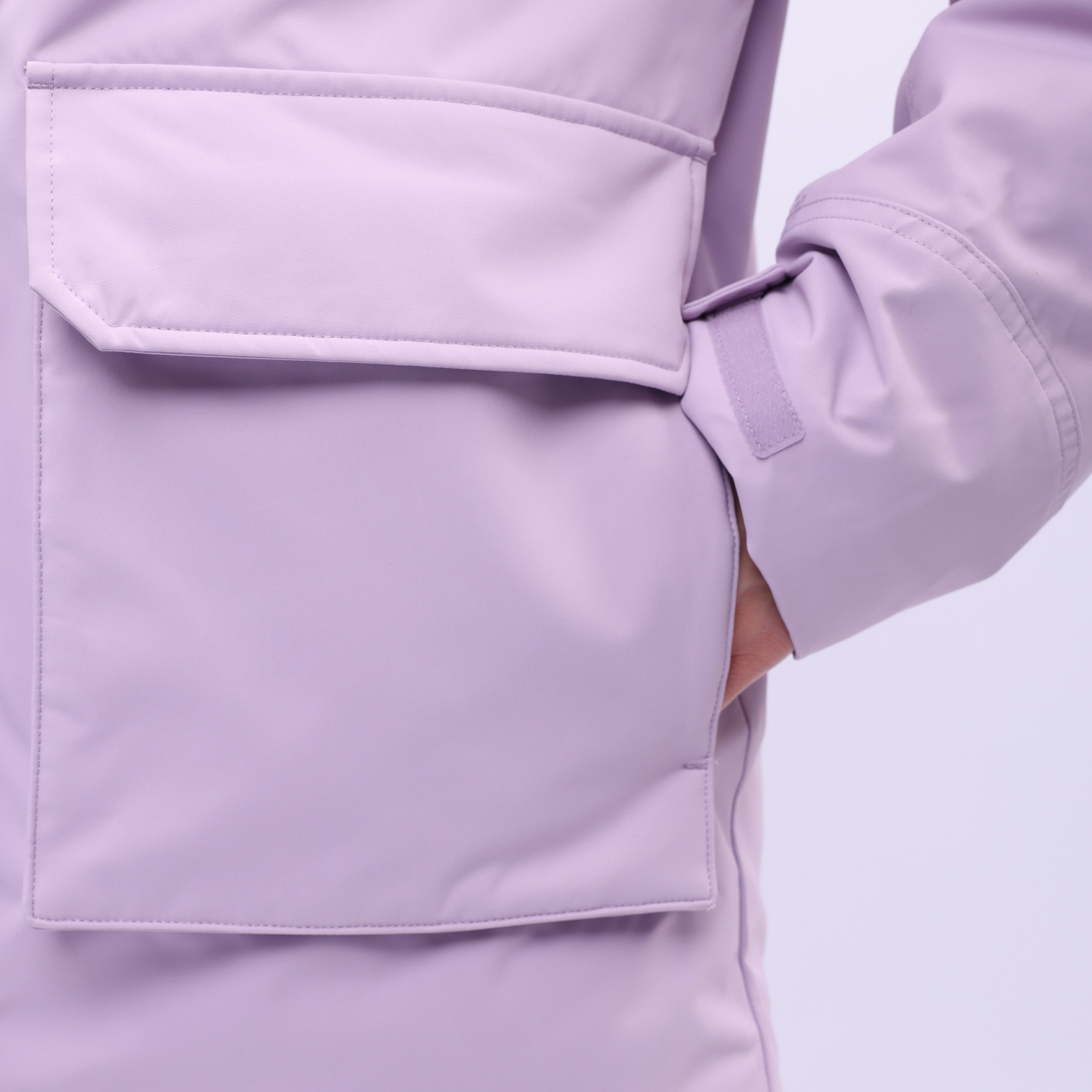 AYMU190-6 Пуховик Urban Sports фиолетовый