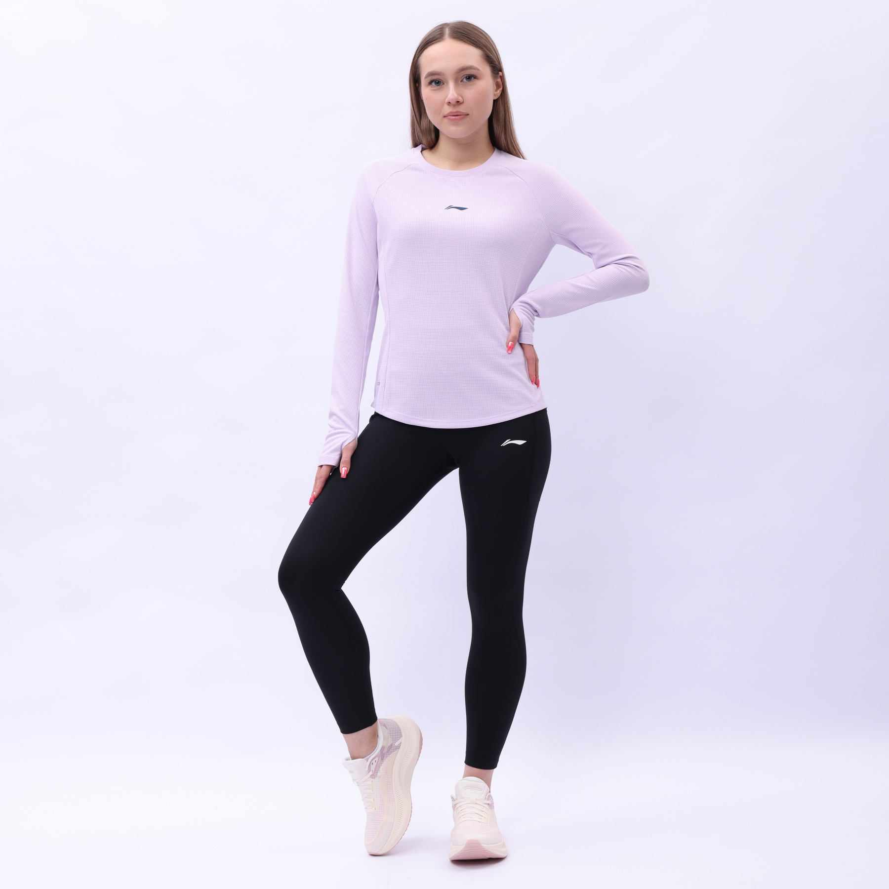AULV006-3 Тайтсы Jogging черный