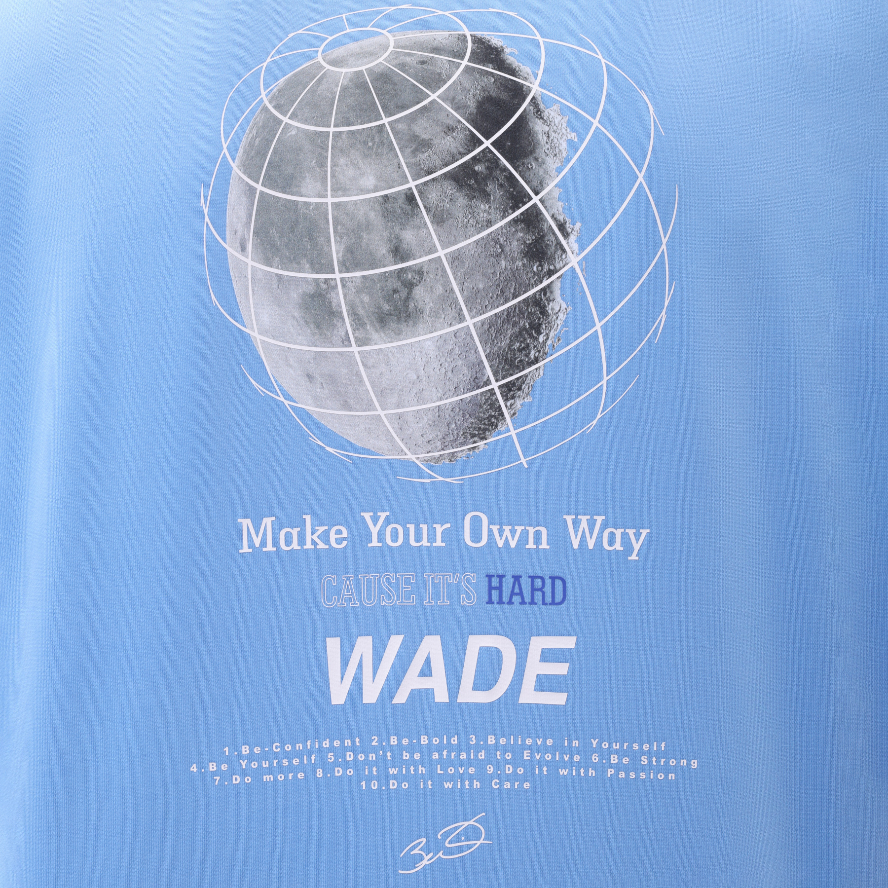 AWDV043-6 Толстовка Wade Lifestyle синий
