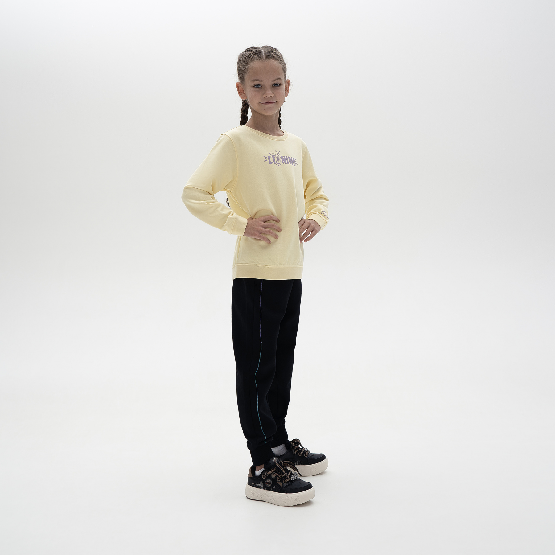 YWDU078-2 Свитшот Kids желтый