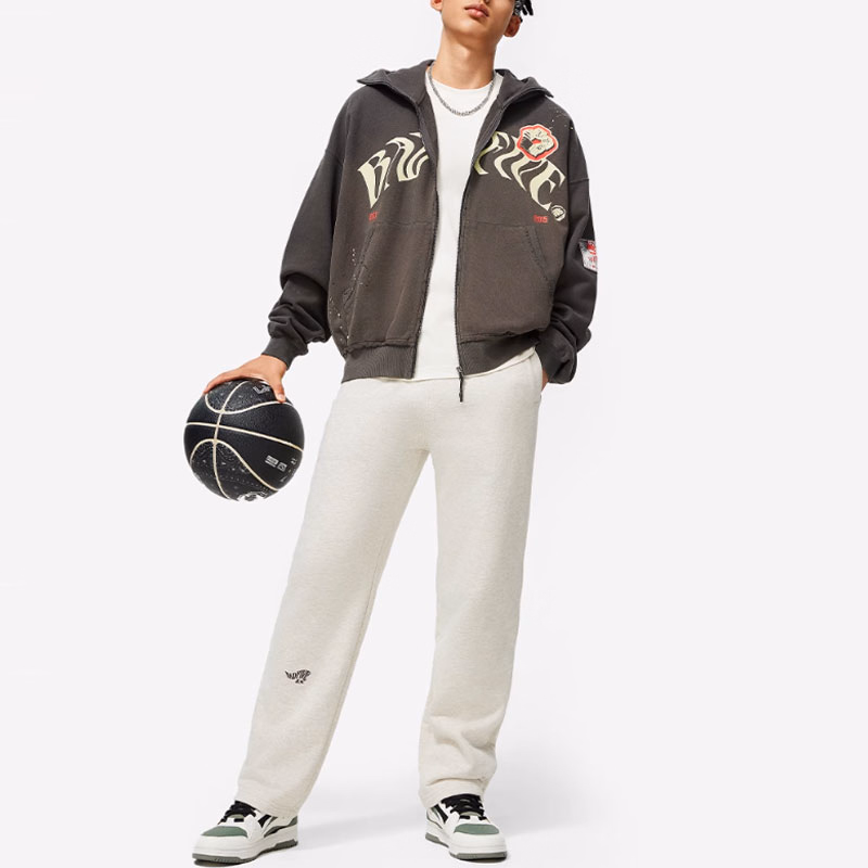 AWDU143-1 Худи Basketball серый
