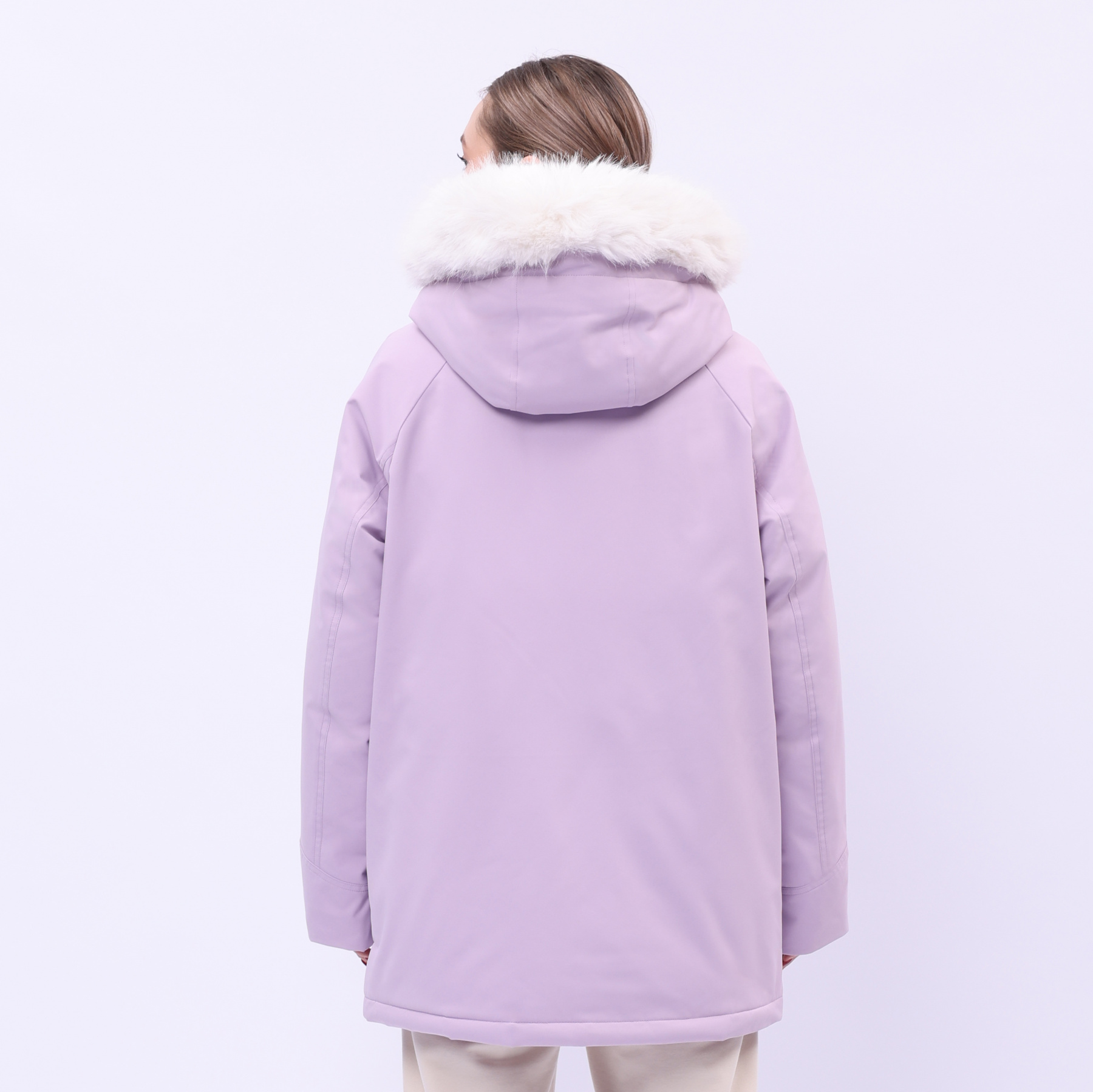 AYMU190-6 Пуховик Urban Sports фиолетовый