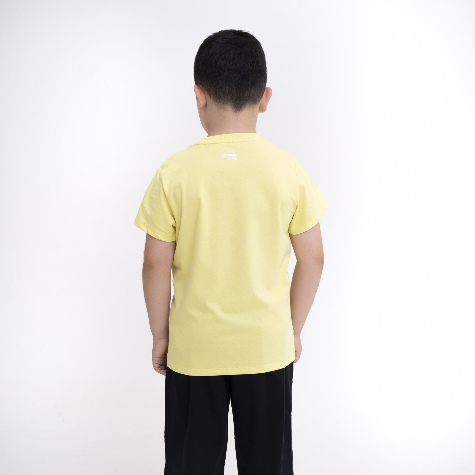 YHSU123-3 Футболка Kids желто-зелёная