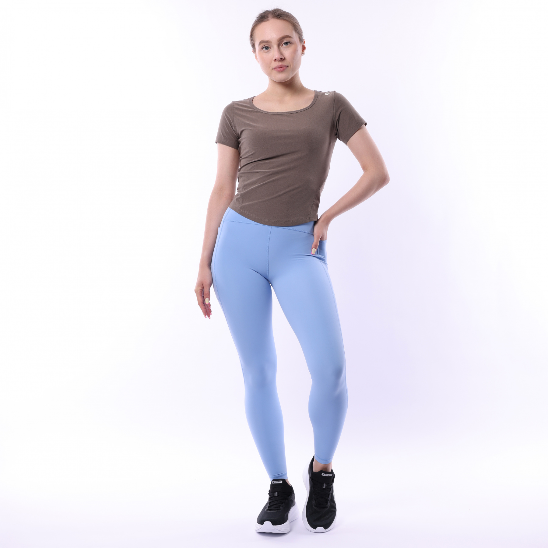 AULV044-1 Тайтсы Workout синий
