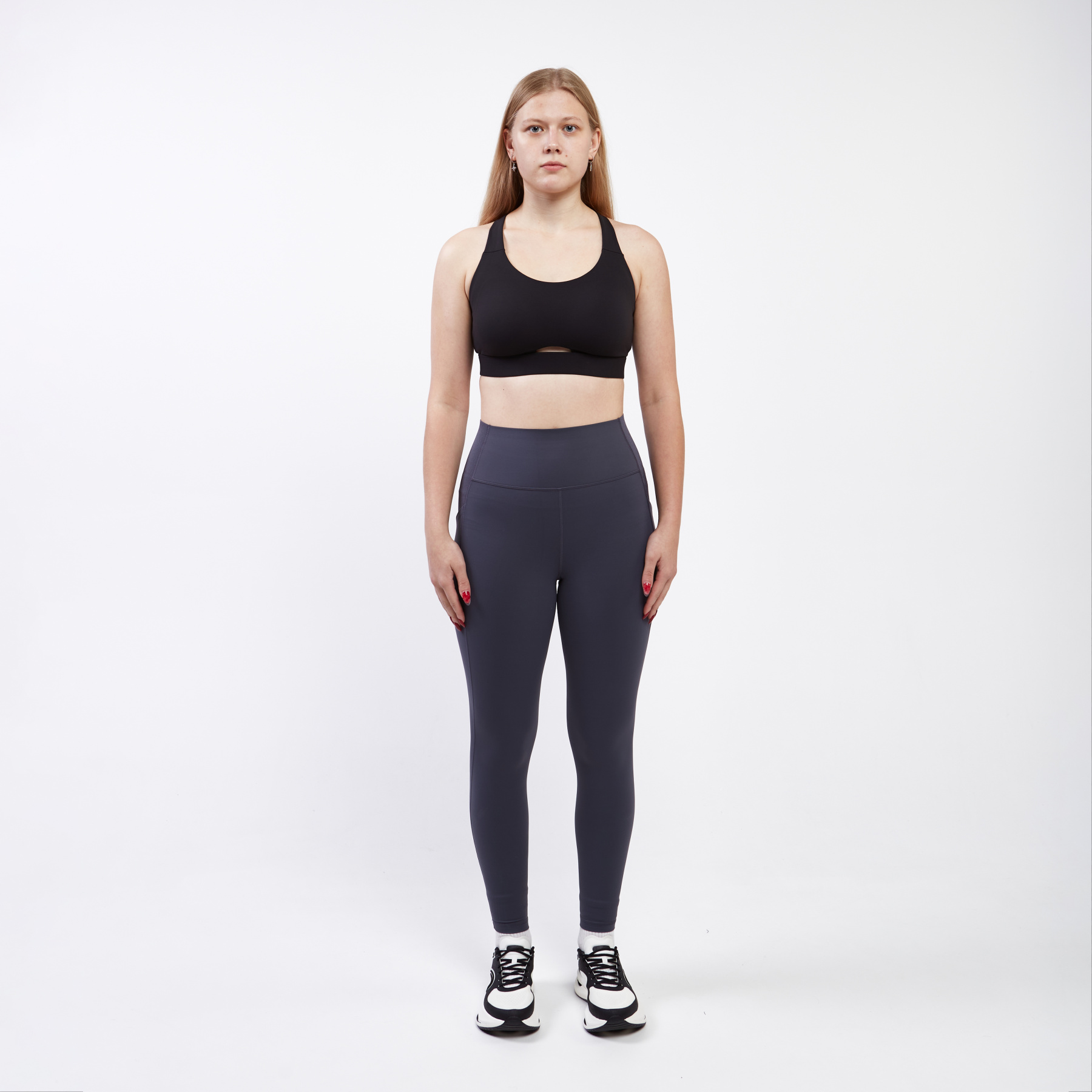 AUBT040-2 Бюстгальтер Бра Fitness черные