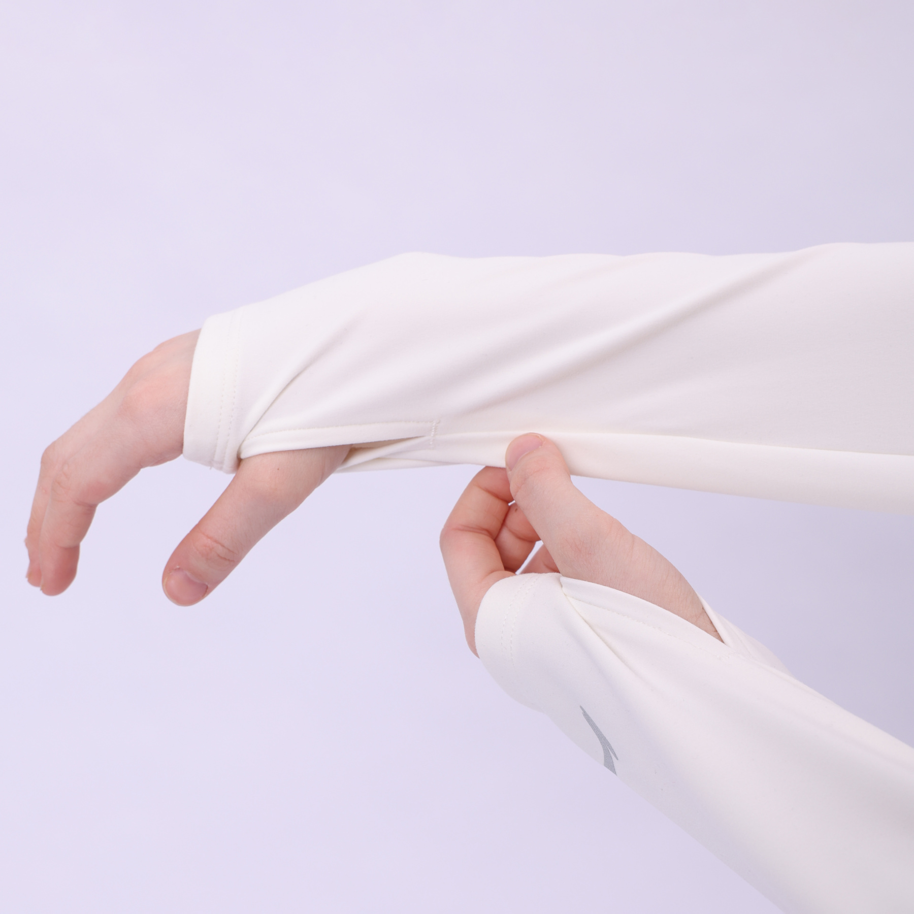 YWYU012-1 Professional Sports Knit Sports Coat Milk White