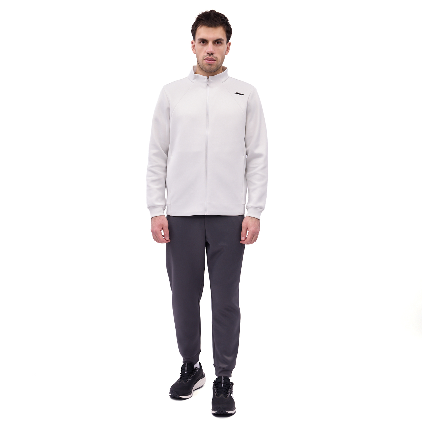 AKLV831-4 Брюки джоггеры Essentials серый