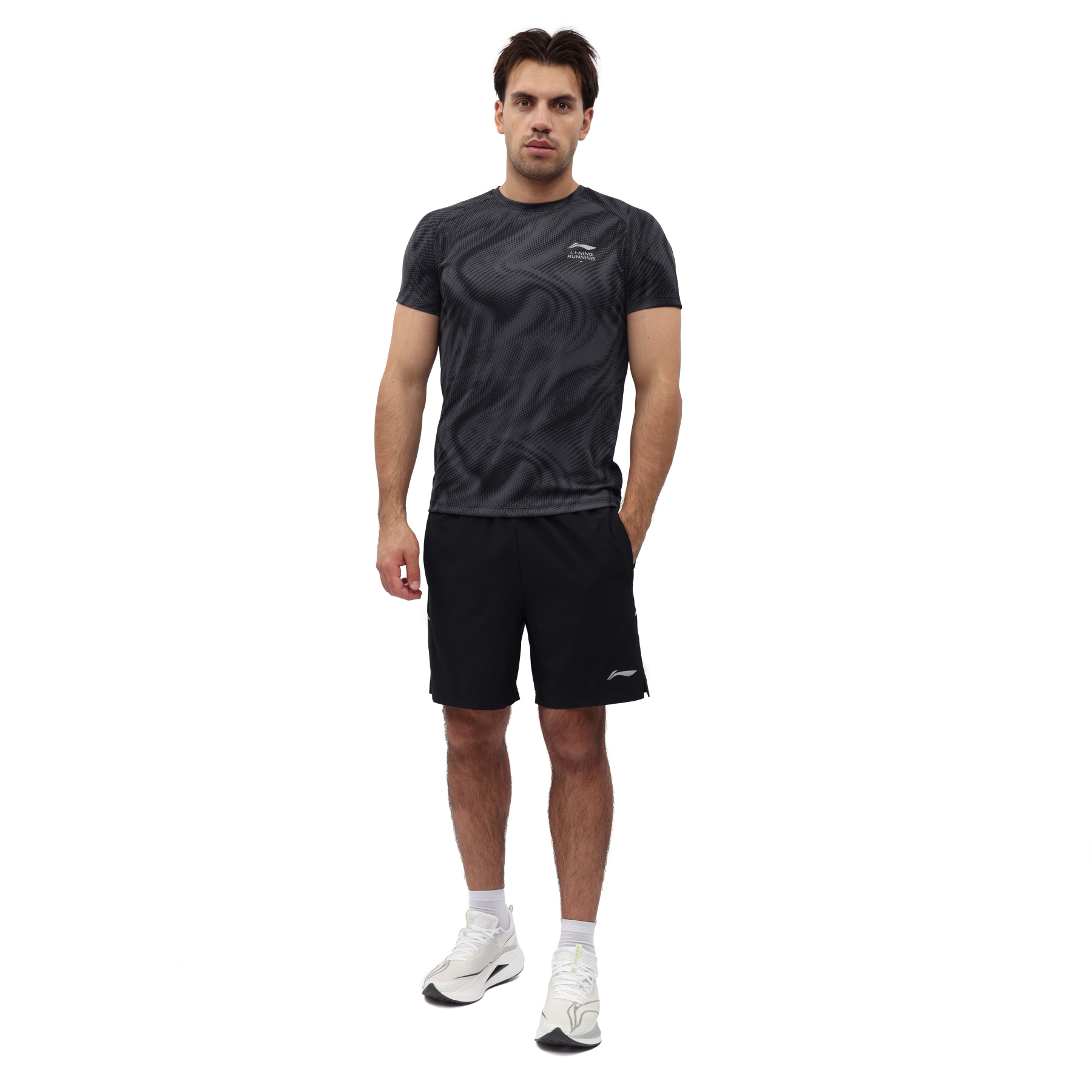 ATSW139-3 Футболка Jogging черный
