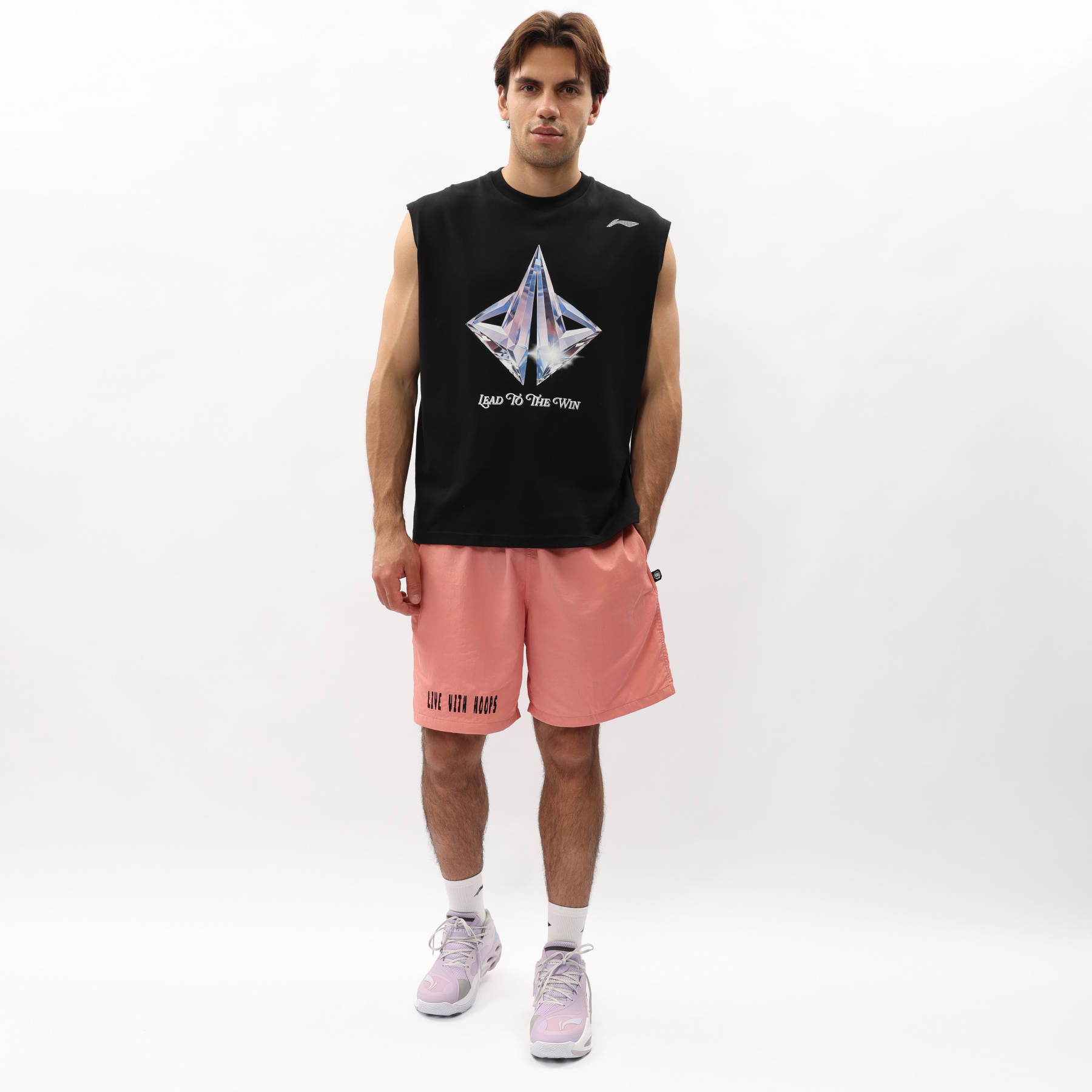 AKSV389-6 Шорты Bad5 Off-Court оранжевый