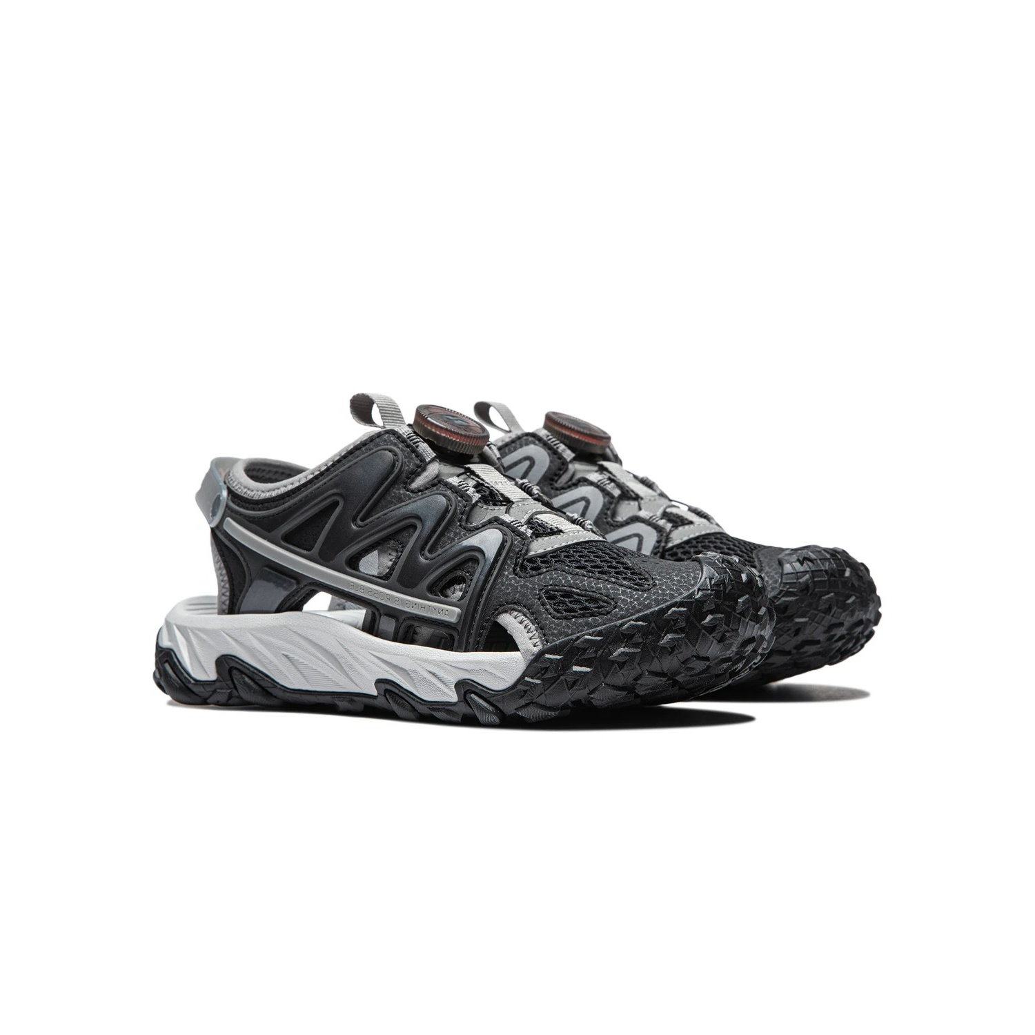 YKUU002-7 LIFESTYLE YOUTH SANDALS Black