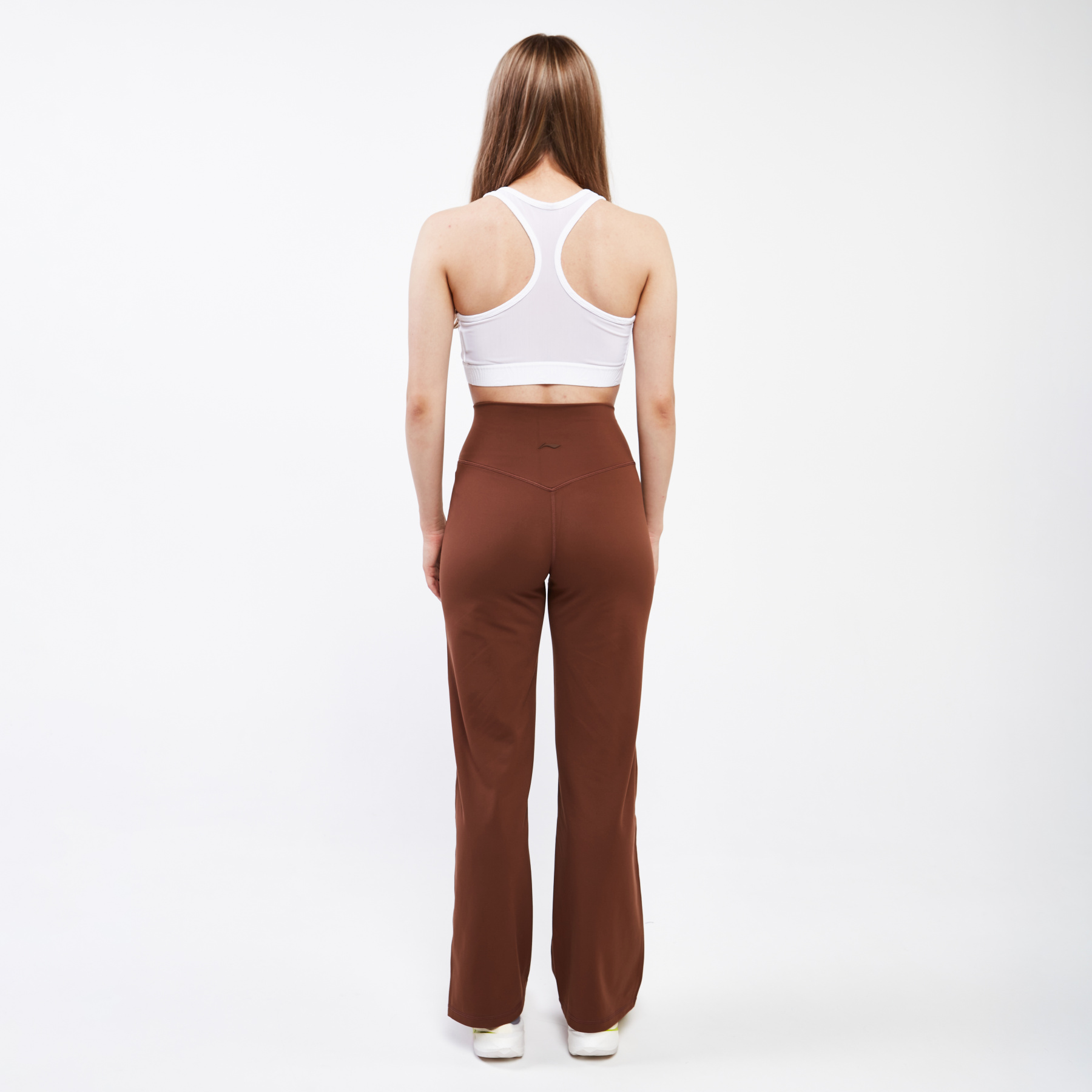 AKLU156-2 Брюки спортивные Fitness коричневые