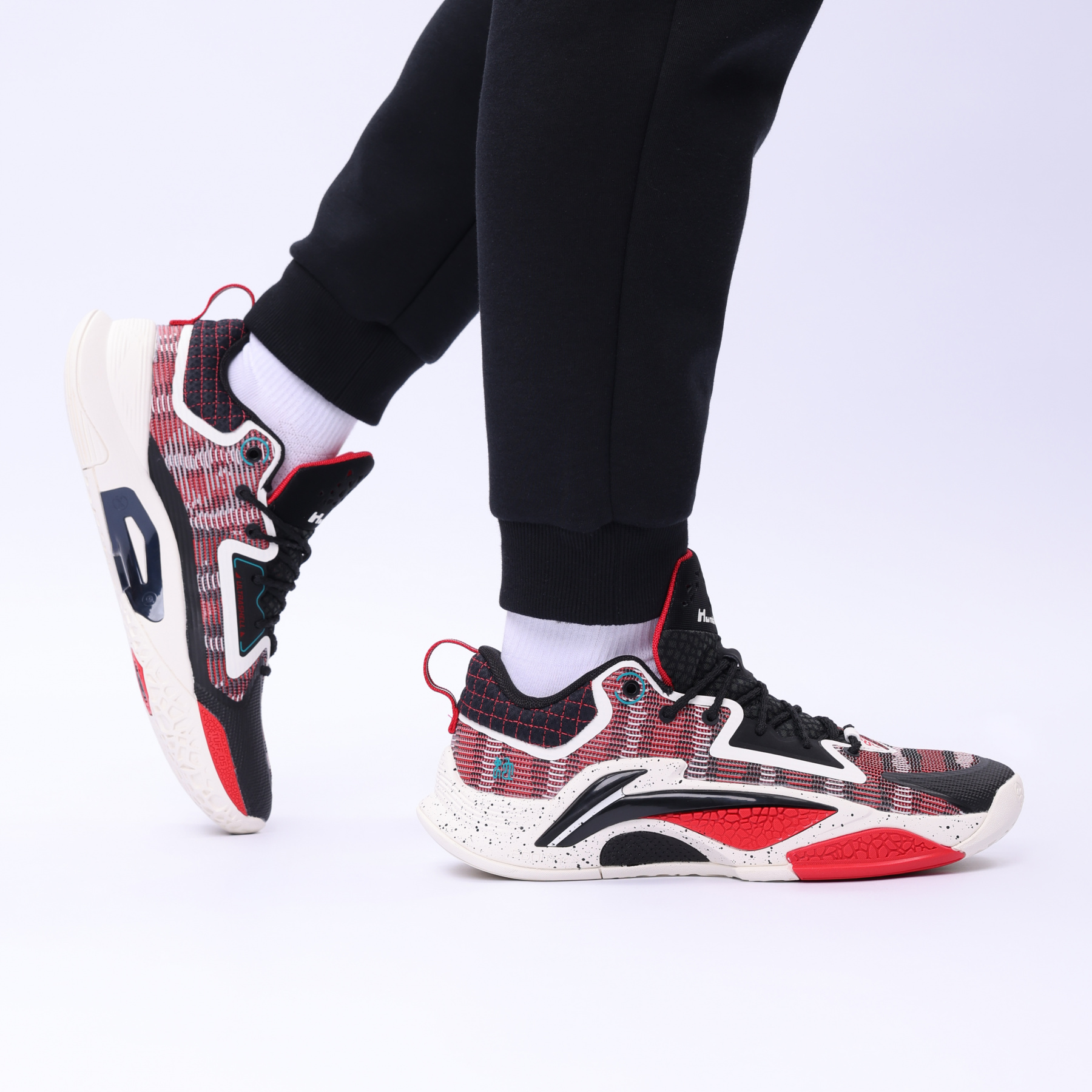 ABFV003-7 Кроссовки баскетбольные Bad5 Dominator I красные