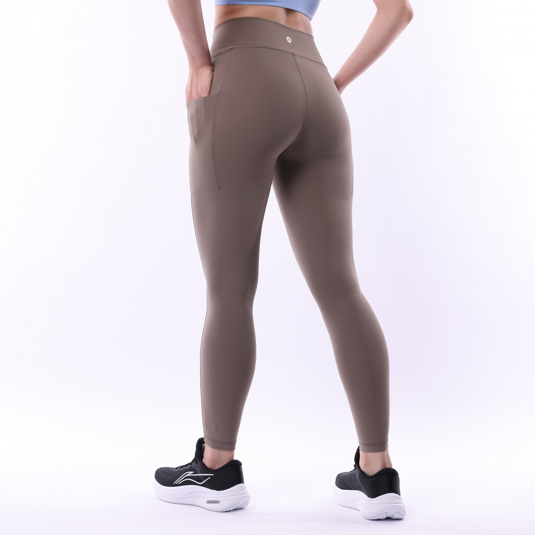 AULV048-4 Тайтсы Yoga коричневый
