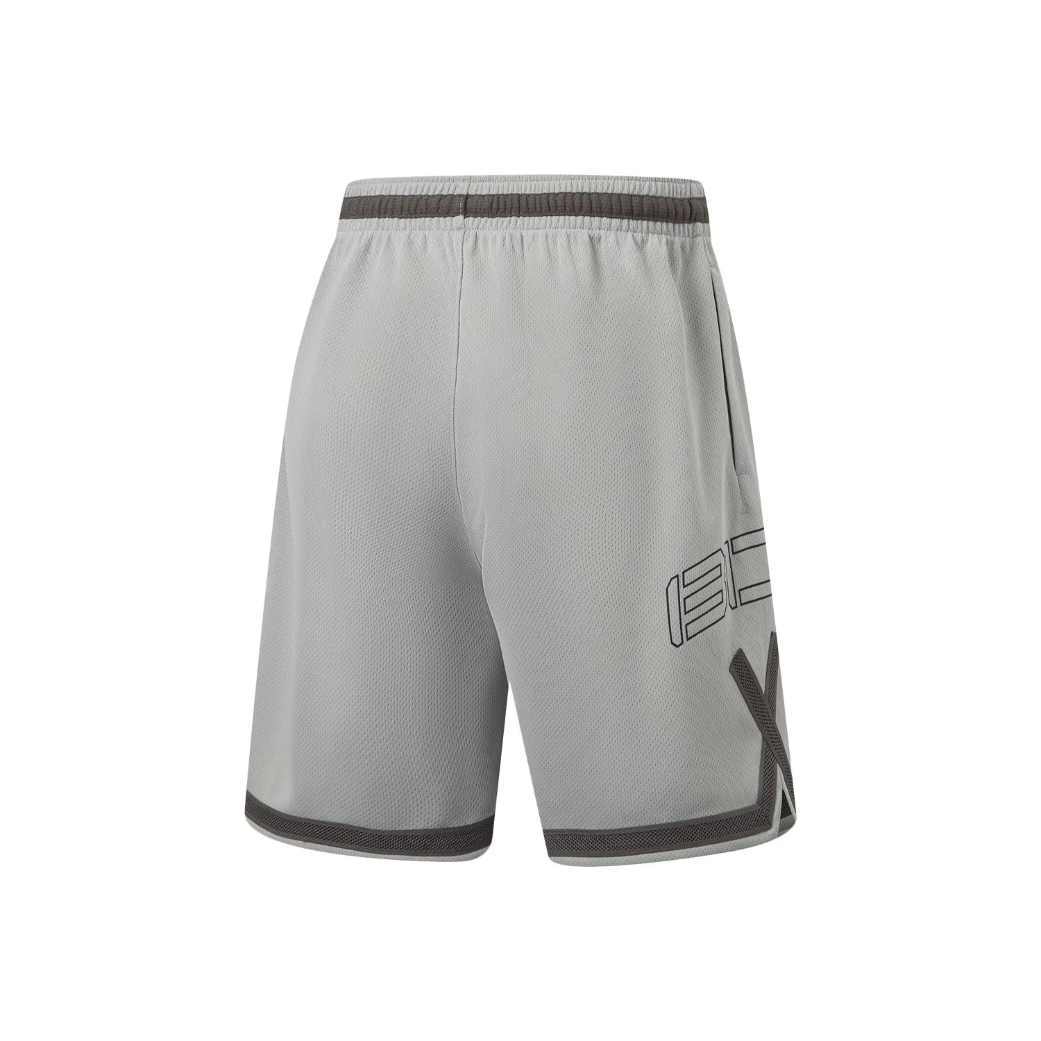 AAPW047-5 Шорты Badfive Streetball серый