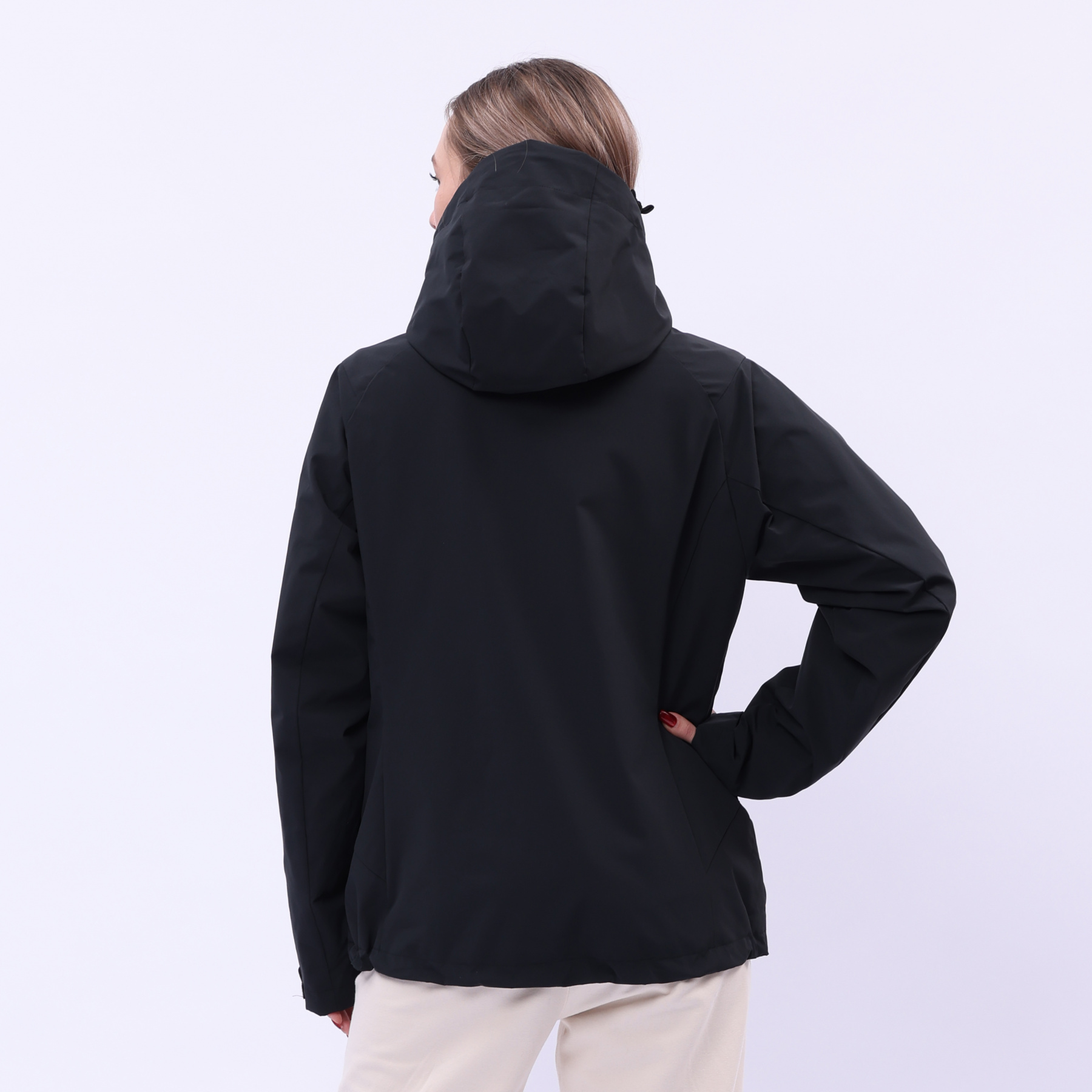 AWBU010-6 Свитшот + ветровка (3 в 1) Essentials чёрная