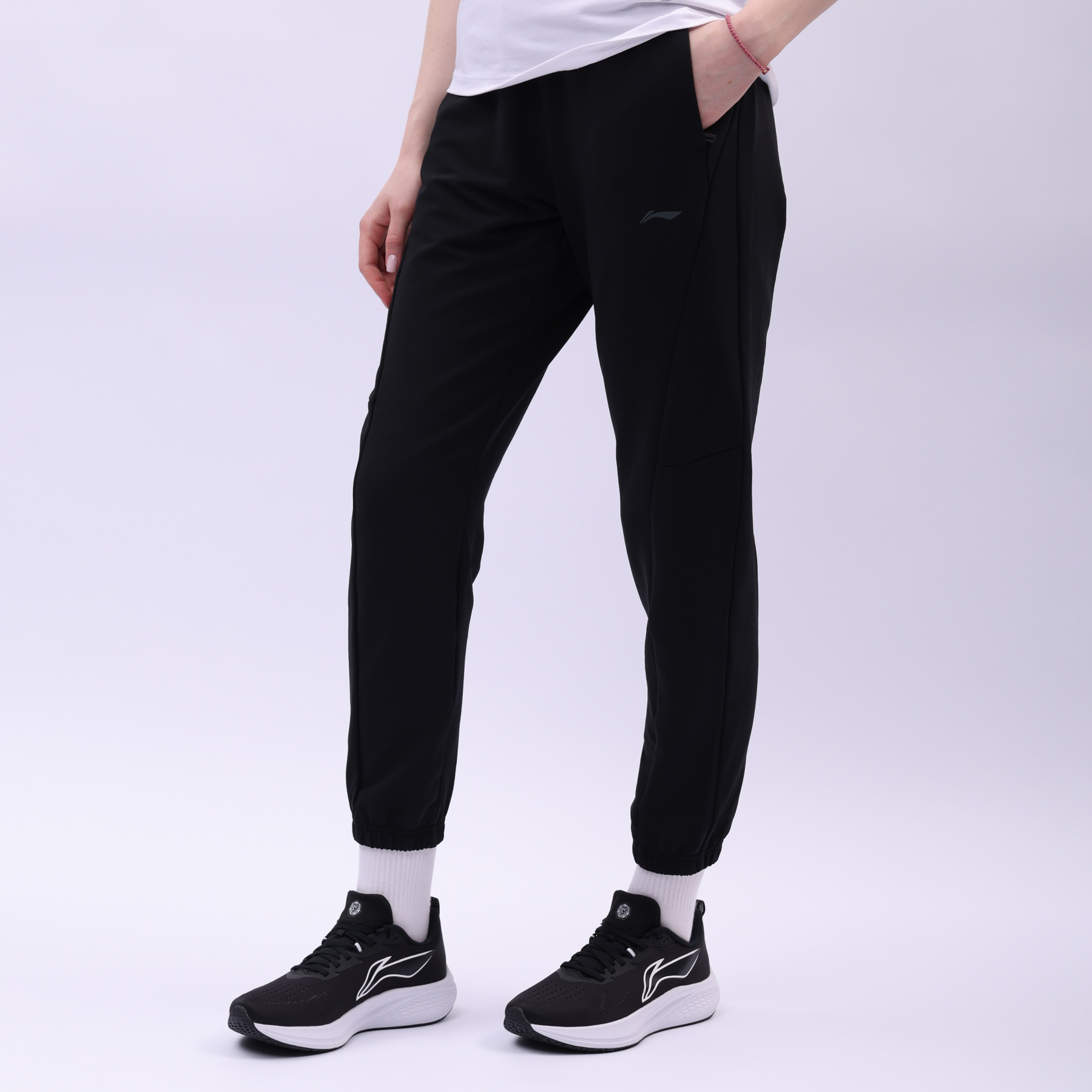 AYKU048-1 Спортивные брюки Daily Running черные