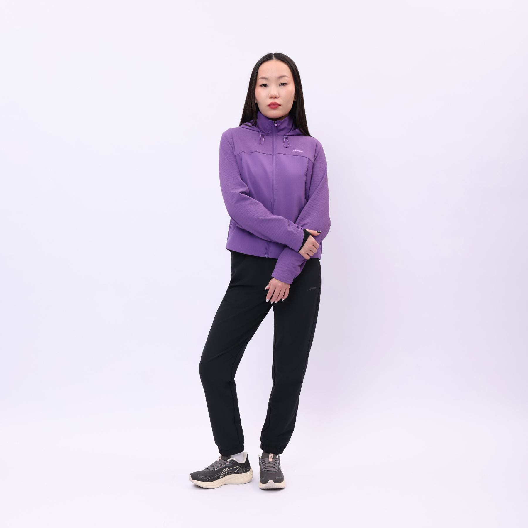 AFDU348-5 Куртка Softshell Jogging фиолетовая