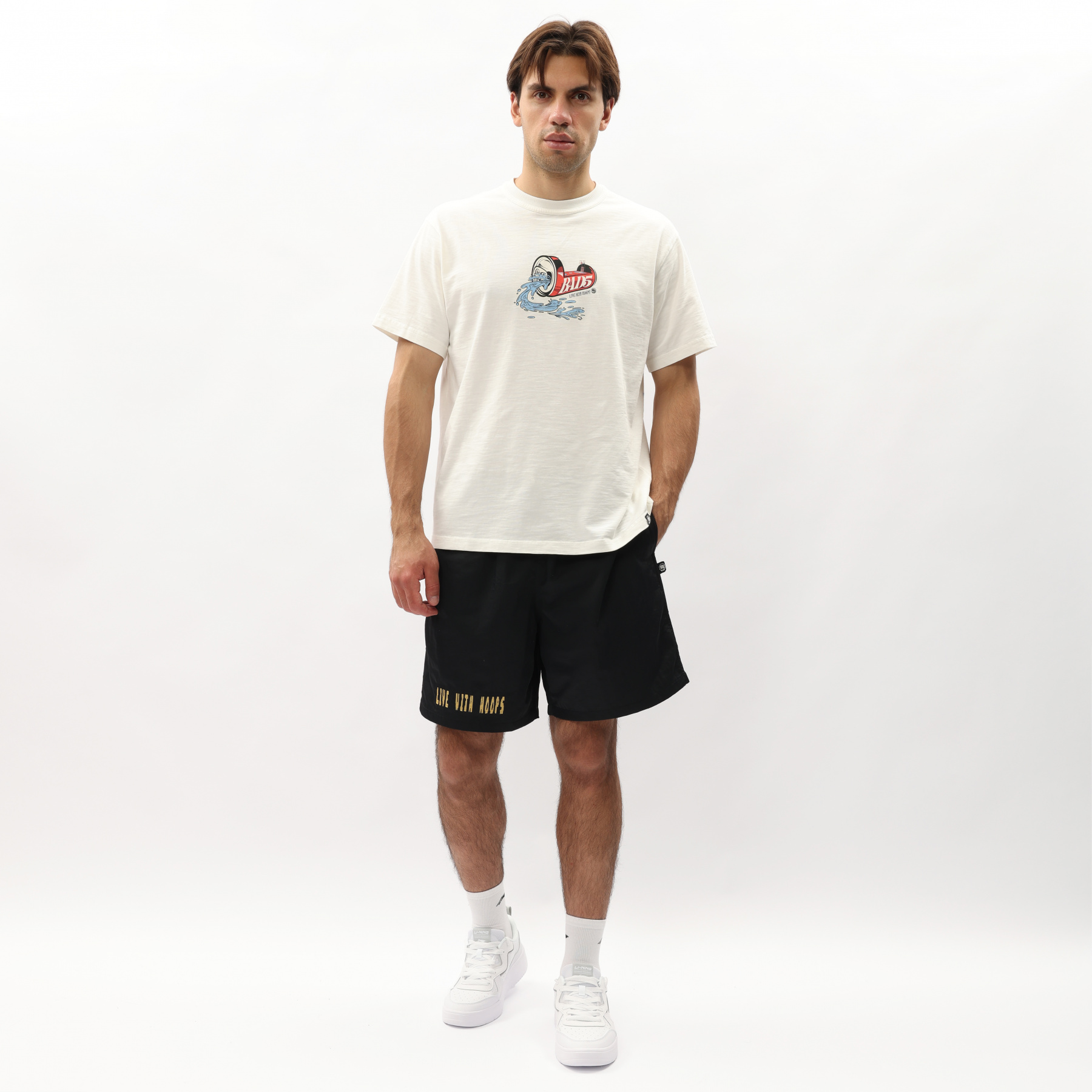 AKSV389-5 Шорты Bad5 Off-Court черный