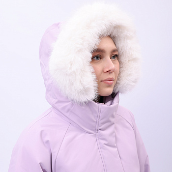 AYMU190-6 Пуховик Urban Sports фиолетовый