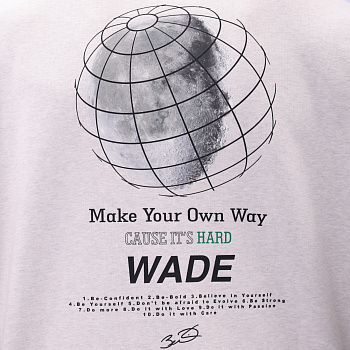 AWDV043-2 Толстовка Wade Lifestyle серая
