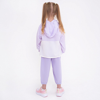 YKQU002-2 Брюки спортивные Kids фиолетовые