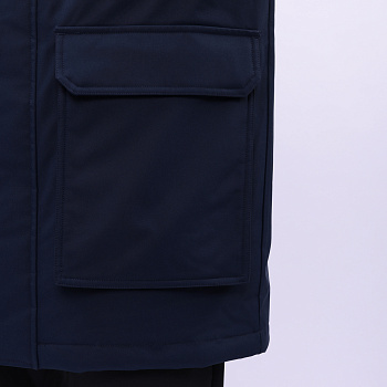 AYMU361-3 Пуховик Urban Sports синий