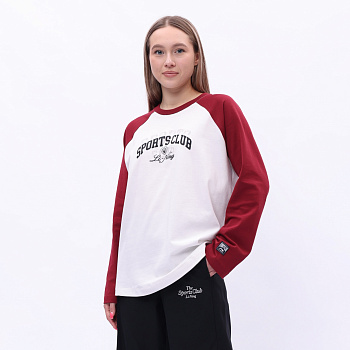 AHSV010-3 Лонгслив Heritage молочный