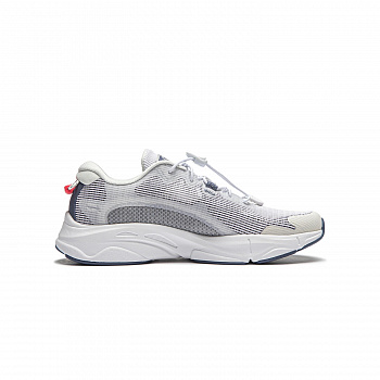 YKCU068-7 LIFESTYLE YOUTH CASUAL SHOES Standard White/Harbor Mist /Vintage Indig