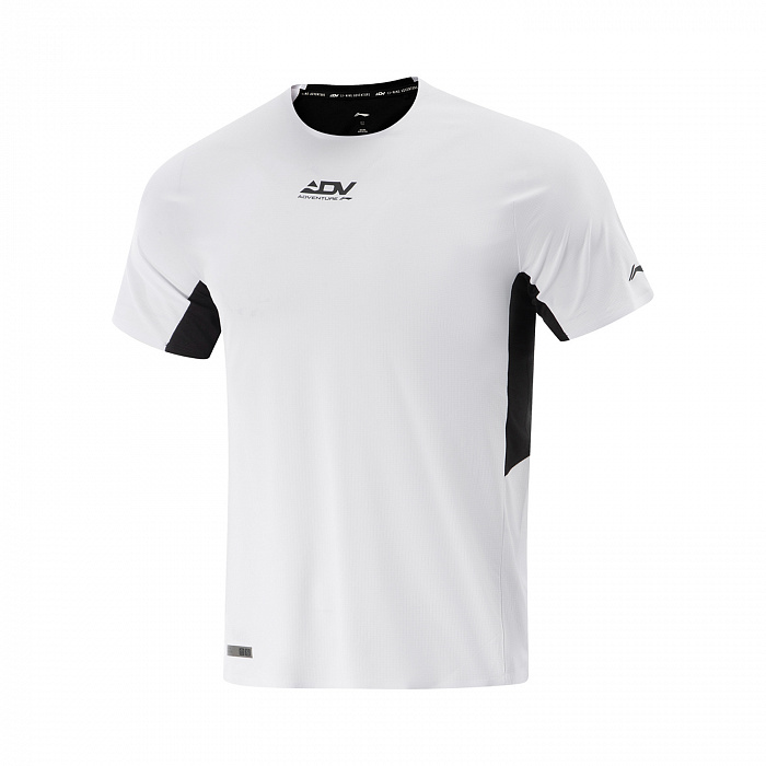ATSV097-1 Футболка Trail Running белый / черный