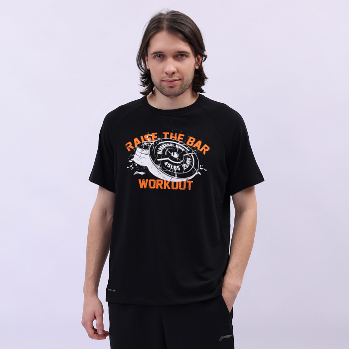 ATSU007-1 Футболка Fitness черная