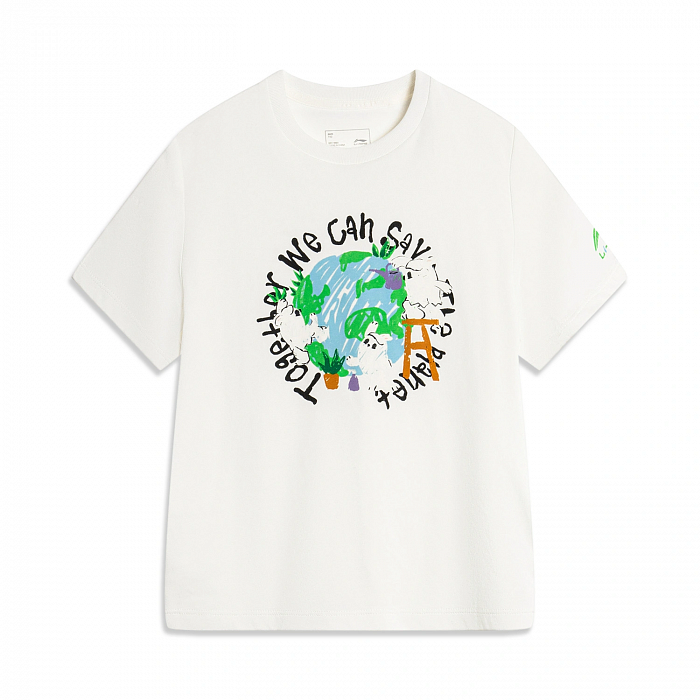 YHSU089-2 Футболка Kids молочная
