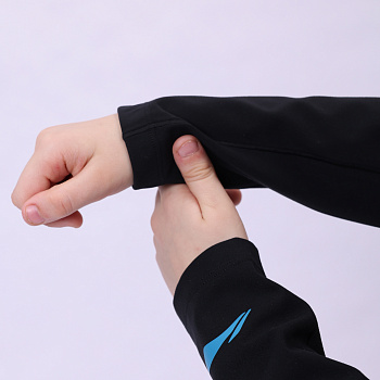 YWYU011-4 Professional Sports Knit Sports Coat Black