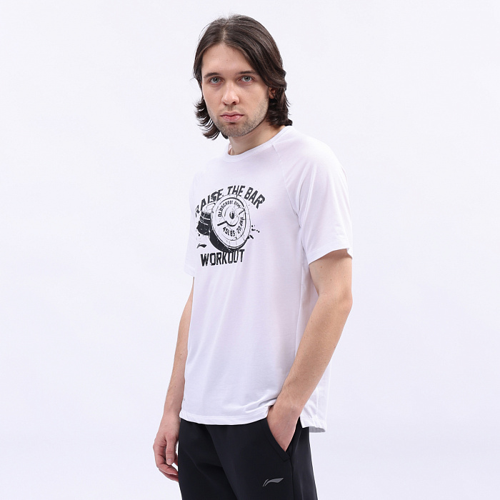 ATSU007-5 Футболка Fitness белая