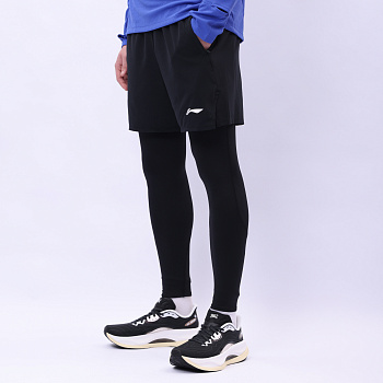 AWBV011-1 Комплект (тайтсы и шорты) Jogging черный