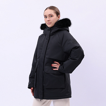 AYMU190-3 Пуховик Urban Sports чёрный