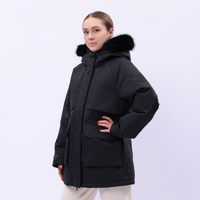 AYMU190-3 Пуховик Urban Sports чёрный