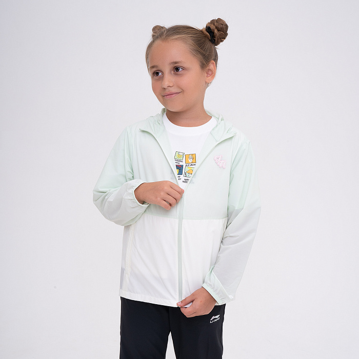YFDU162-3 Ветровка Kids белая