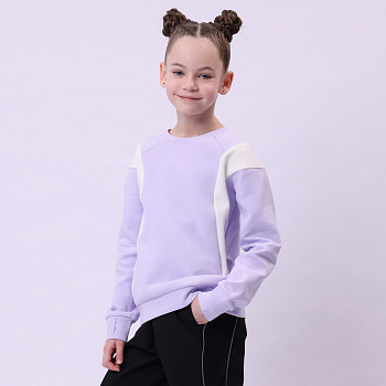 YWYU010-2 Professional Sports Knit Sports Coat Light Clove Purple