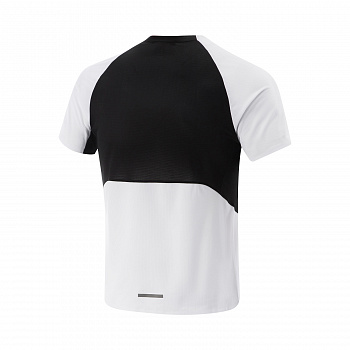 ATSV097-1 Футболка Trail Running белый / черный